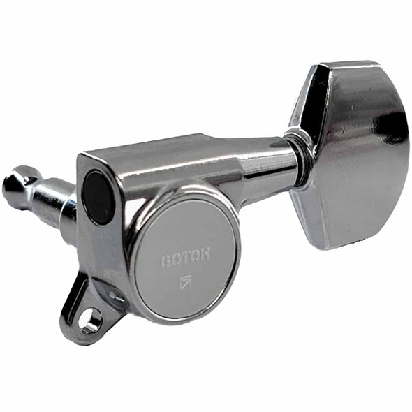 Gotoh SG381 3x3 Mini Keys with Large Buttons - Chrome