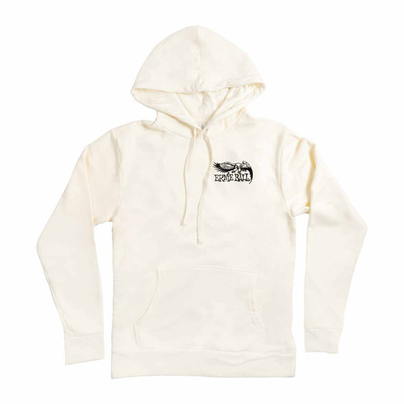 Ernie Ball Eagle Fleece Hoodie - Natural - XXL - The Music Den