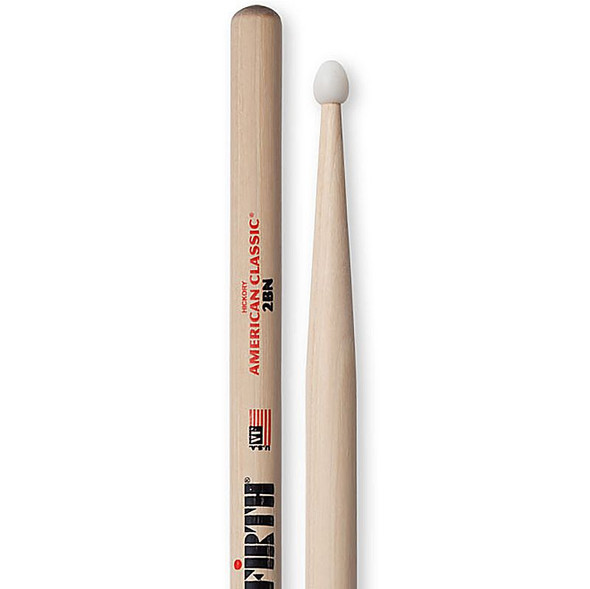 Vic Firth American Classic Drum Sticks 2BN Nylon