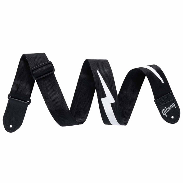 Gibson The Lightning Bolt Seatbelt Strap - Black