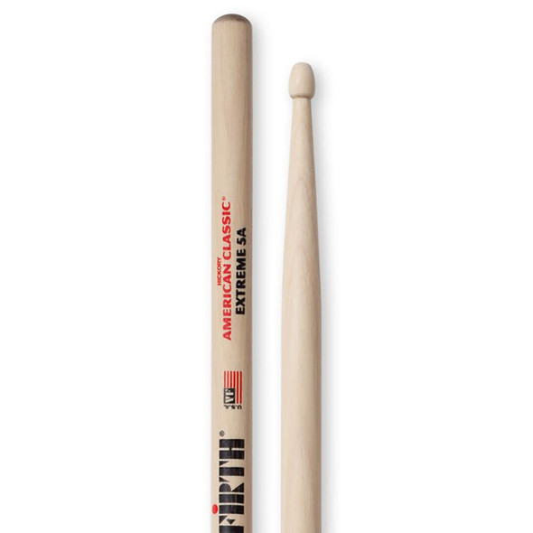 Vic Firth American Classic Hickory Drumsticks Extreme X5A Wood