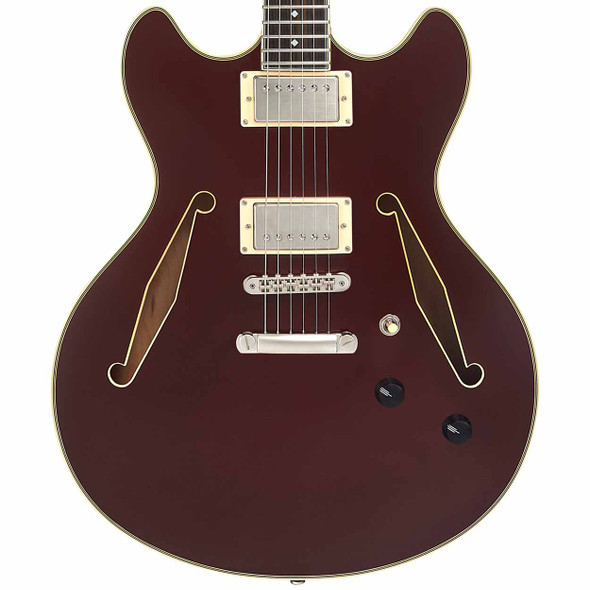 D'Angelico Excel Mini DC Tour - Solid Black - The Music Den