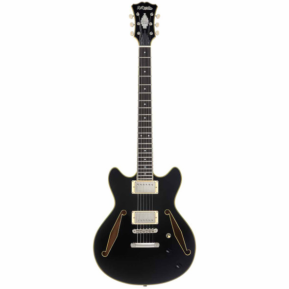 D'Angelico Excel Mini DC Tour - Solid Black