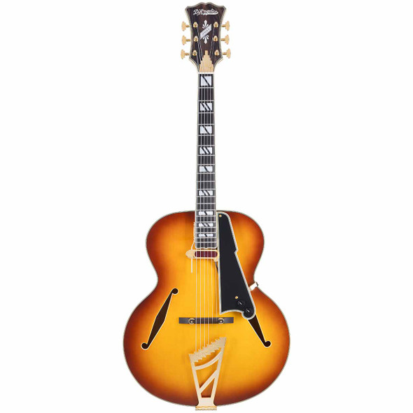 D'Angelico Excel Style B Archtop Hollow Body - Dark Iced Tea Burst