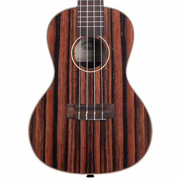 Kala Striped Ebony Concert Ukulele
