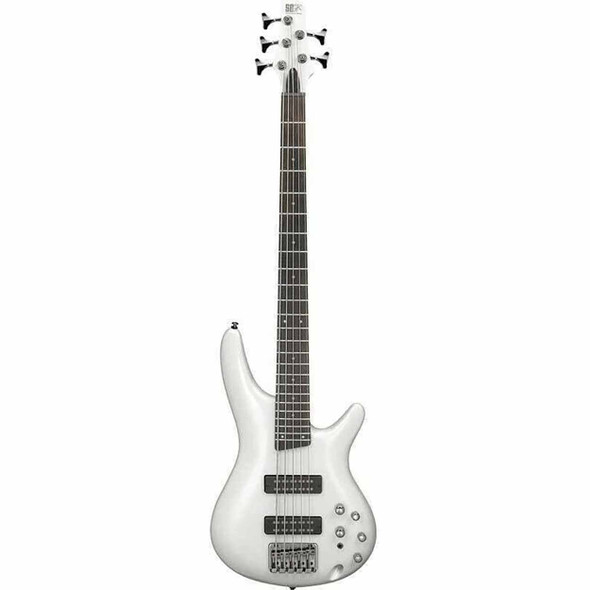 Ibanez 4-String Headless Electric Bass Pearl White Matte - The