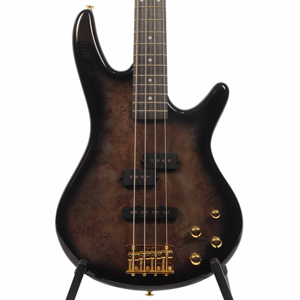 Ibanez GSR200PC Electric Bass - Transparent Pale Black Burst