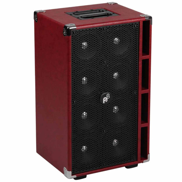 Phil Jones Bass Compact 8 800w 8x5 Bass Cabinet RED - The Music Den