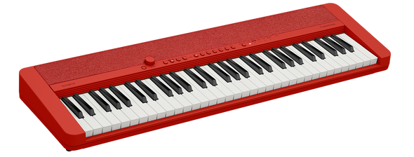 Casiotone 61 Key Portable Keyboard (Red)