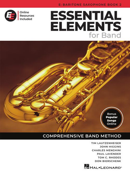 Essential Elements for Band - Book 2 with EEi [Baritone Sax]
