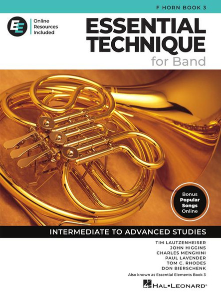 Essential Technique for Band with EEi - Intermediate to Advanced Studies [Horn]