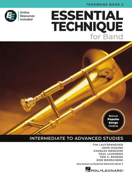 Essential Technique for Band with EEi - Intermediate to Advanced Studies [Trombone]