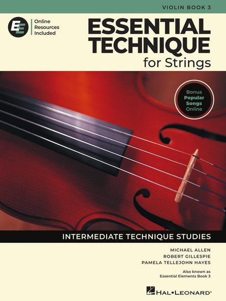  Essential Technique for Strings with EEi [Violin] card