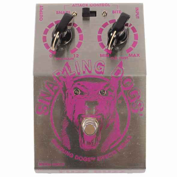 Snarling Dogs Fuzz Buzz Guitar Effects Pedal USED