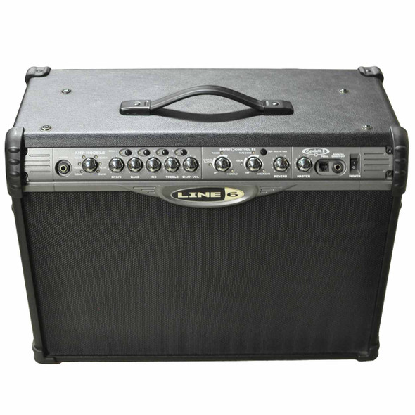 Line 6 Spyder II 210 Guitar Amplifier 2x10" Speakers 120 Watts w/FBV2 footswitch USED Line 6 Spyder II 210 Guitar Amplifier 2x10" Speakers 120 Watts w/FBV2 footswitch USED
