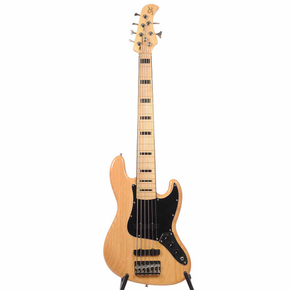 SX Ursa 2 MN 6 Ash NA 6 String Bass Guitar w/Case USED Front SX Ursa 2 MN 6 Ash NA 6 String Bass Guitar w/Case USED Front