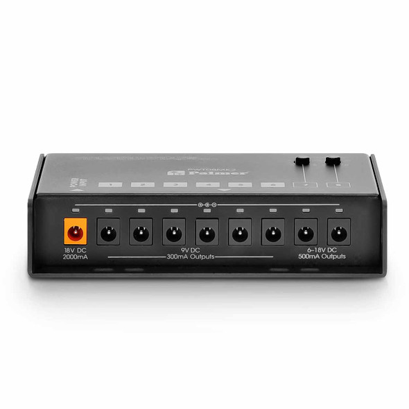 Palmer PWT 08 MK2 Universal 8-Outlet Pedalboard Power Supply