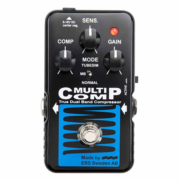 EBS BassIQ Blue Label Triple Envelope Filter Pedal - The Music Den