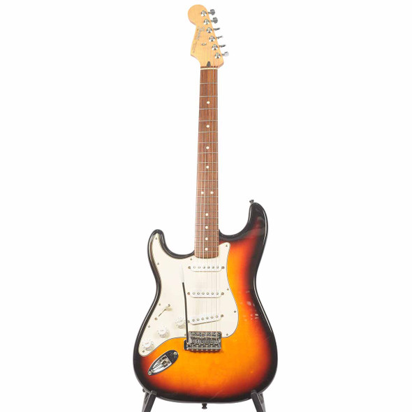 Fender 2002 Stratocaster Mexican Sunburst Lefty Electric Guitar Used