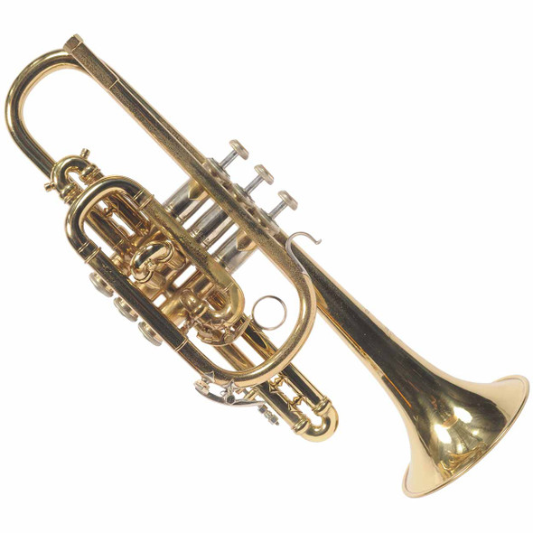 Bach Stradivarius Cornet with Mouthpiece Mute and Case Used