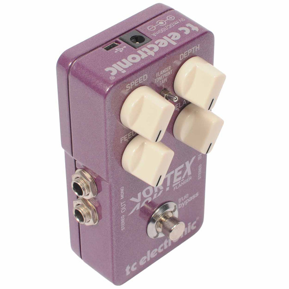 TC Electronic Vortex Flanger Effects Pedal without Box Used