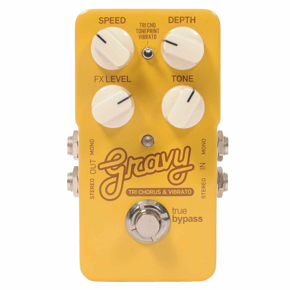 TC Electronic Gravy Tri-Chorus and Vibrato Effects Pedal
