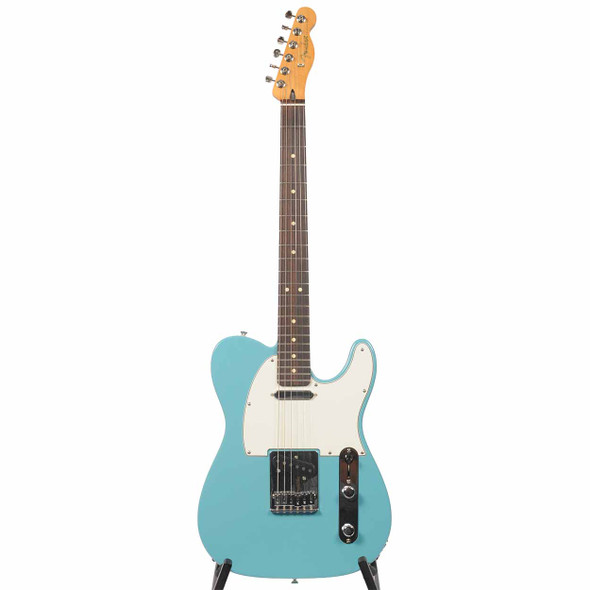 Fender 2024 Player II Aquatone Blue Telecaster Electric Guitar with Bag Used Front