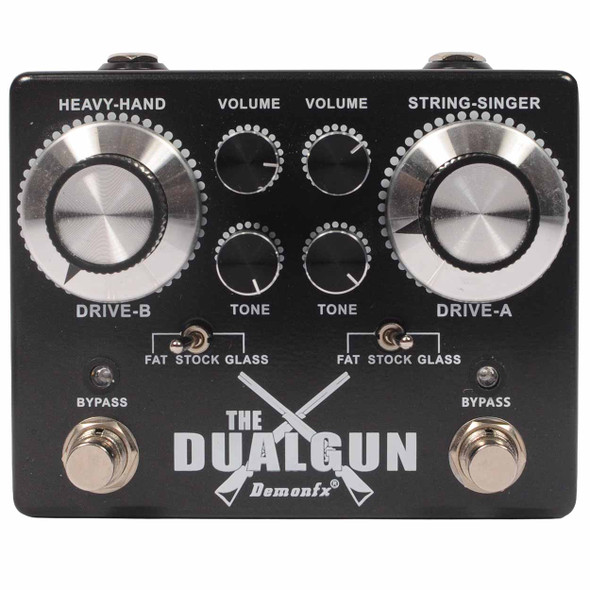 Demon-FX The Dual Gun Effect Pedal Overdrive Used