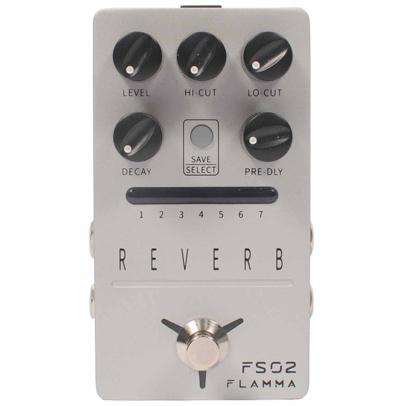 Flamma Reverb Guitar Effects Pedal Used