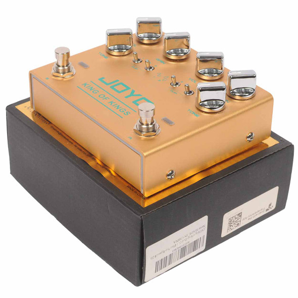 Joyo King of Kings Dual Vintage Overdrive Effects Pedal Used