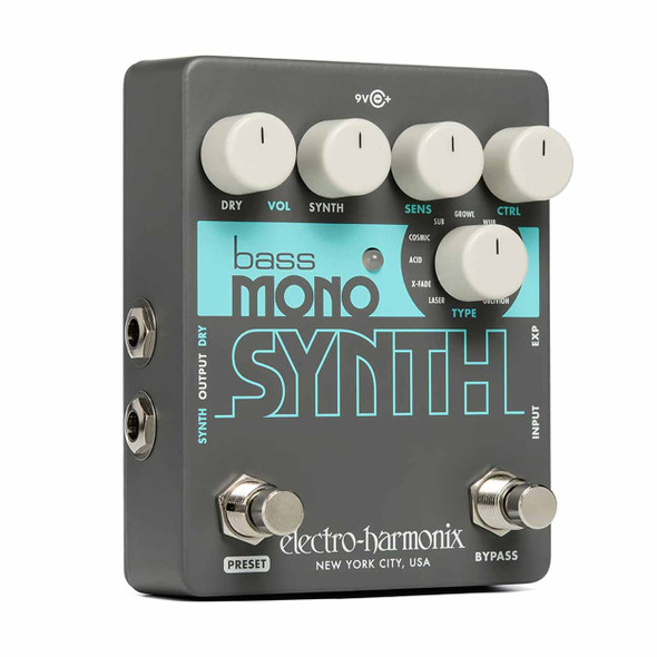 Electro-Harmonix BASS MONO SYNTH Bass Monophonic Synthesizer Pedal