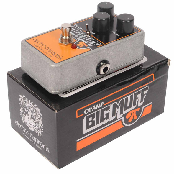 Electro-Harmonix OpAmp Big Muff Pi Fuzz Guitar Effects Pedal Used