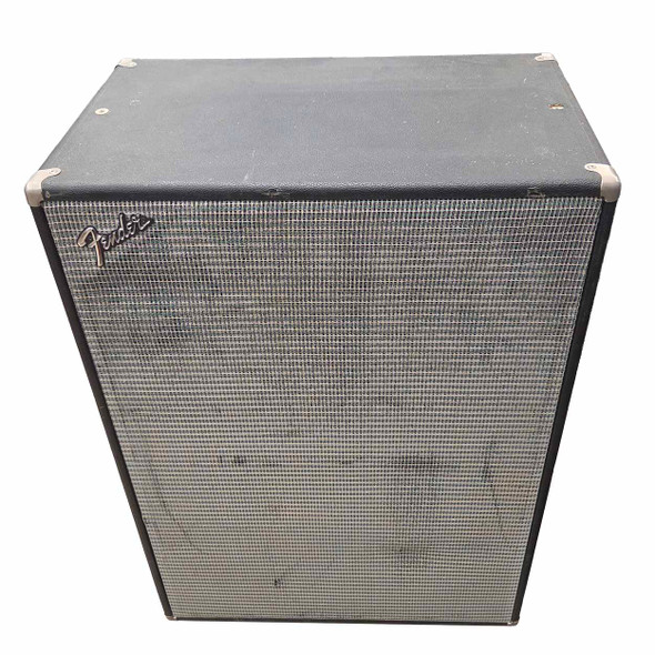  Fender 1977 Bassman 100 4x12" Silverface Speaker Cabinet Used card