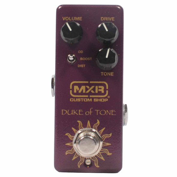 MXR Duke of Tone Overdrive Guitar Effects Pedal with Box Used