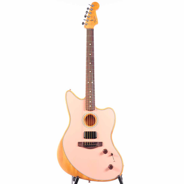 Fender Acoustasonic® Player Jazzmaster® - Shell Pink - The Music Den