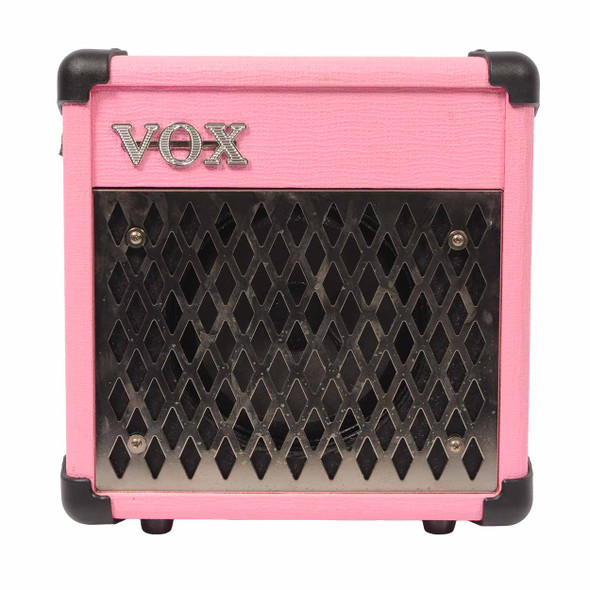 Vox DA5 Battery Operated Guitar Amplifier Pink w/AC Adapter Used