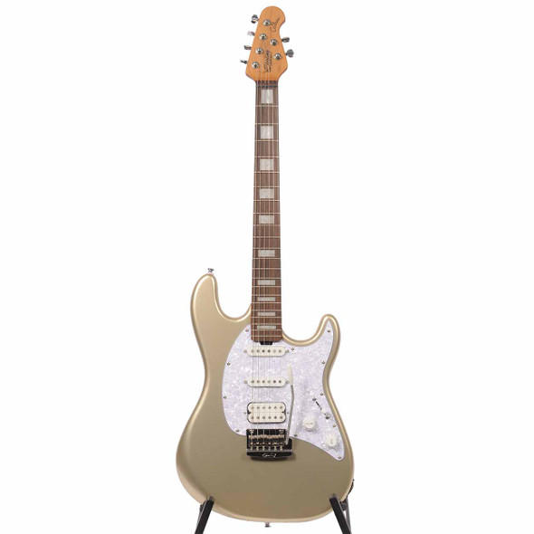 Sterling by Music Man AX4 Sub Series Transparent Blue USED - The