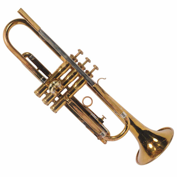 Nova Student Trumpet with Cecilio Case Used Full Front View