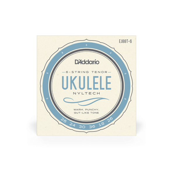 6-String Nyltech Ukulele Strings Tenor Front