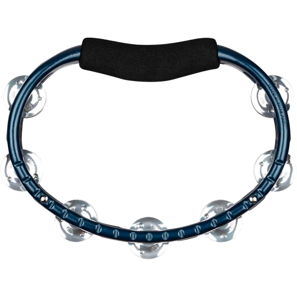 Meinl Percussion Traditional Hand Held ABS Tambourine - Blue