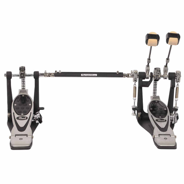  Pearl P-2002C PowerShifter Eliminator Chain-Drive Double Bass Drum Pedal with Bag - Used card