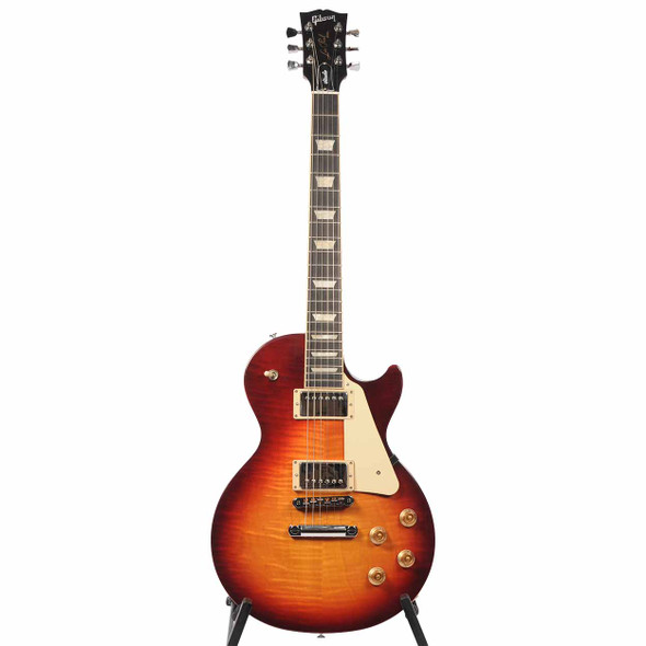 Front of Gibson Les Paul Studio Session (AA Top, Ebony Fingerboard, Cream Trim) - Bourbon Burst card