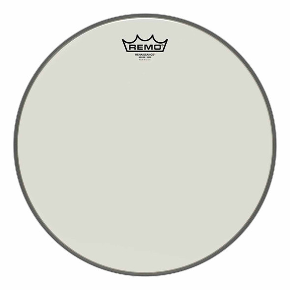 Remo 14" Ambassador Renaissance Snare Side