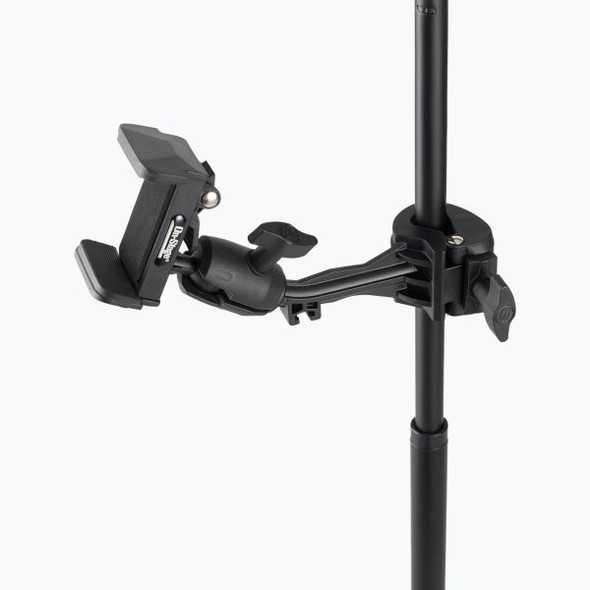 Side of On Stage Smartphone Holder for Mic Stands