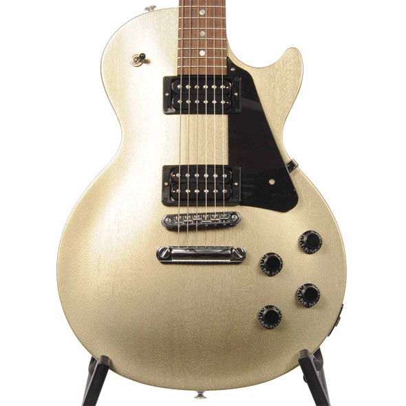  Gibson 2023 Les Paul Modern Electric Guitar in Light Gold Mist with gig bag Used card