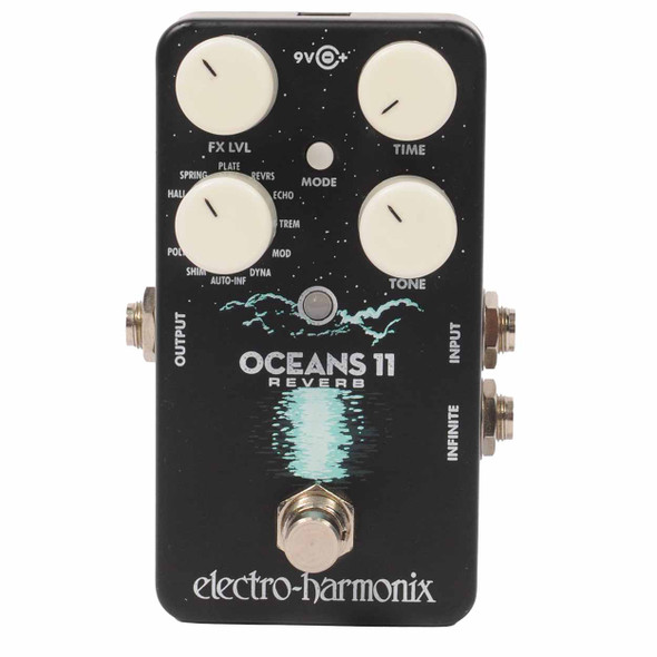  Electro-Harmonix Oceans 11 Reverb Pedal Used card