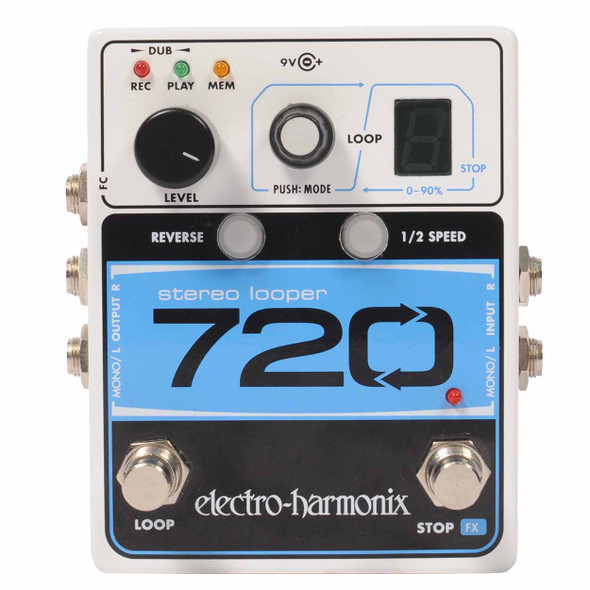  Elecro-Harmonix Stereo Looper 720 Pedal Used card