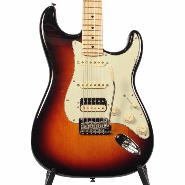  Fender 2019 American Professional Stratocaster HSS ShawBucker Electric Guitar with Case Used card