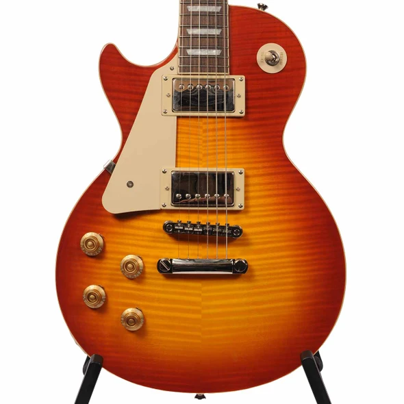  Epiphone Les Paul Standard 50s Figured Left-Handed - Washed Cherry Sunburst card