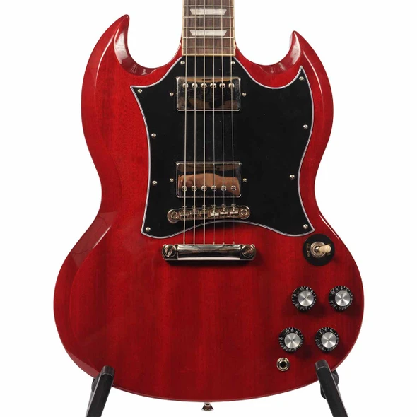  Epiphone SG Standard Electric Guitar - Cherry Red card